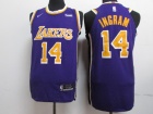 Nike Los Angeles Lakers #14 Brandon Ingram Purple New Style Player Jersey