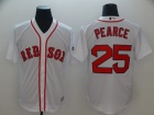 Boston Red Sox #25 Steve Pearce White Cool Base Jerseys