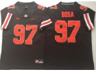 Ohio State Buckeyes #97 Nick Bosa Black Limited College Football Jersey