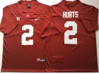 Alabama Crimson Tide #2 Jalen Hurts Red Limited Jerseys