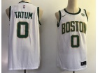 Boston Celtics #0 Jayson Tatum White City Jersey