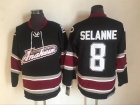 Anaheim Ducks #8 Teemu Selanne Black Throwback Jersey