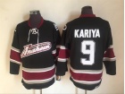 Anaheim Ducks #9 Paul Kariya Black Throwback Jersey