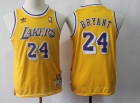 Youth Los Angeles Lakers #24 Kobe Bryant Yellow Throwback Jersey