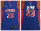 Nike Detroit Pistons #23 Blake Griffin Blue Swingman Jersey