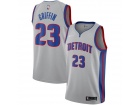 Nike Detroit Pistons #23 Blake Griffin Gray Swingman Jersey