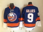 New York Islanders #9 Trevor Gillies Blue Throwback Hockey Jersey