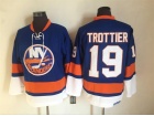 New York Islanders #19 Bryan Trottier Blue Throwback Hockey Jersey