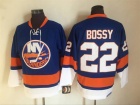 New York Islanders #22 Mike Bossy Blue Throwback Hockey Jersey