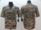 Carolina Panthers #22 Christian Mccaffrey Camo Salute to Service Limited Jersey