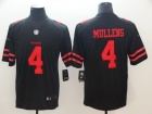 San Francisco 49ers #4 Nick Mullens Black Vapor Untouchable Limited Jersey