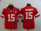 Youth Kansas City Chiefs #15 Patrick Mahomes Red Vapor Untouchable Limited Jersey