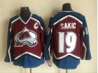 Colorado Avalanche #19 Joe Sakic Red CCM Hockey Jersey