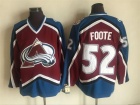 Colorado Avalanche #52 Adam Foote Red CCM Hockey Jersey