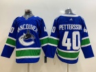 Adidas Vancouver Canucks #40 Elias Pettersson Blue Hockey Jersey