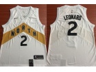 Nike Toronto Raptors #2 Kawhi Leonard White City Swingman Jersey