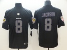 Baltimore Ravens #8 Lamar Jackson Black Impackt Vapor Untouchable Limited Jersey