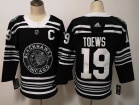 Adidas Chicago Blackhawks #19 Jonathan Toews Black Winter Classic Hockey Jersey