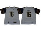 California Golden Bears #16 Jared Goff White College Football Jerseys