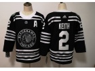 Adidas Chicago Blackhawks #2 Duncan Keith Black Winter Classic Hockey Jersey