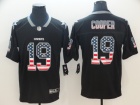 Dallas Cowboys #19 Amari Cooper Black USA Flag Vapor Untouchable Limited Jersey