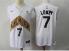 Nike Toronto Raptors #7 Kyle Lowry  White City Swingman Jersey