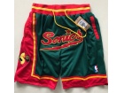 Seattle Super Sonics Green Throwback Shorts