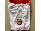 Houston Rockets  White Throwback Shorts