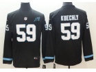 Carolina Panthers #59 Luke Kuechly Black Long Sleeves Men's Vapor Untouchable Limited Jersey