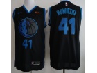 Nike Dallas Mavericks #41 Dirk Nowitzki Black City 2019 Swingman Jersey