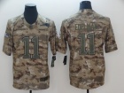 New England Patriots #11 Julian Edelman Camo Salute to Service Limited Jersey