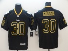 Pittsburgh Steelers #30 James Conner Black Lights Out Vapor Untouchable Limited Jersey