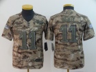 Youth Philadelphia Eagles #11 Carson Wentz Camo Salute to Service Limited Jersey