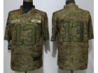 New Orleans Saints #13 Michael Thomas Camo Salute to Service Limited Jersey