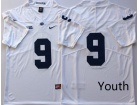 Youth Penn State Nittany Lions #9 Trace McSorley White Limited Football Jersey