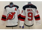 Adidas New Jersey Devils #9 Taylor Hall White Hockey Jersey