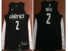 Nike Washington Wizards #2 John Wall Black City Swingman Jersey