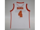 Texas Longhorns #4 Mohamed Bamba White Basketball Jersey