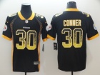 Pittsburgh Steelers #30 James Conner Black Drift Fashion Vapor Untouchable Limited Jersey