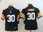 Pittsburgh Steelers #30 James Conner Black New Style Youth Vapor Untouchable Limited Jersey