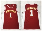 Mount Zion High School #1 Tracy McGrady Red Basketball Jersey