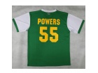 #55 Kenny Powers Green Charros Eastbound And Down Tv Baseball Jersey (Iron)