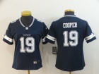 Womens Dallas Cowboys #19 Amari Cooper Blue Vapor Untouchable Limited Jersey