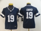 Youth Dallas Cowboys #19 Amari Cooper Blue Vapor Untouchable Limited Jersey