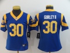 Woman St.Louis Rams #30 Todd Gurley Light Blue Men's Vapor Untouchable Limited Jersey