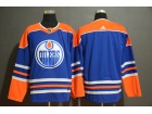 Adidas Edmonton Oilers Blank Blue Hockey Jersey