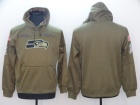 Seattle Seahawks Green Salute To Service Hoodie