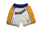 Nike Golden State Warriors White Throwback with Pocket Shorts