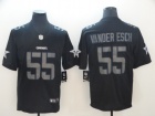 Dallas Cowboys #55 Leighton Vander Esch Black Impact Vapor Limited Jersey