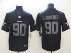 Dallas Cowboys #90 Demarcus Lawrence Black Impact Vapor Limited Jerseys